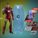 Iron Man Mark 85 Diecast Hot Toys MMS543D33 version Battle Damaged Special Edition - Avengers Endgame figure