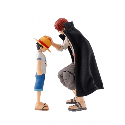 Shanks and Monkey D Luffy (Childhood Version) SH Figuarts Bandai - One Piece figures Shanks and Monkey D Luffy (Childhood Version) SH Figuarts Bandai - One Piece figures