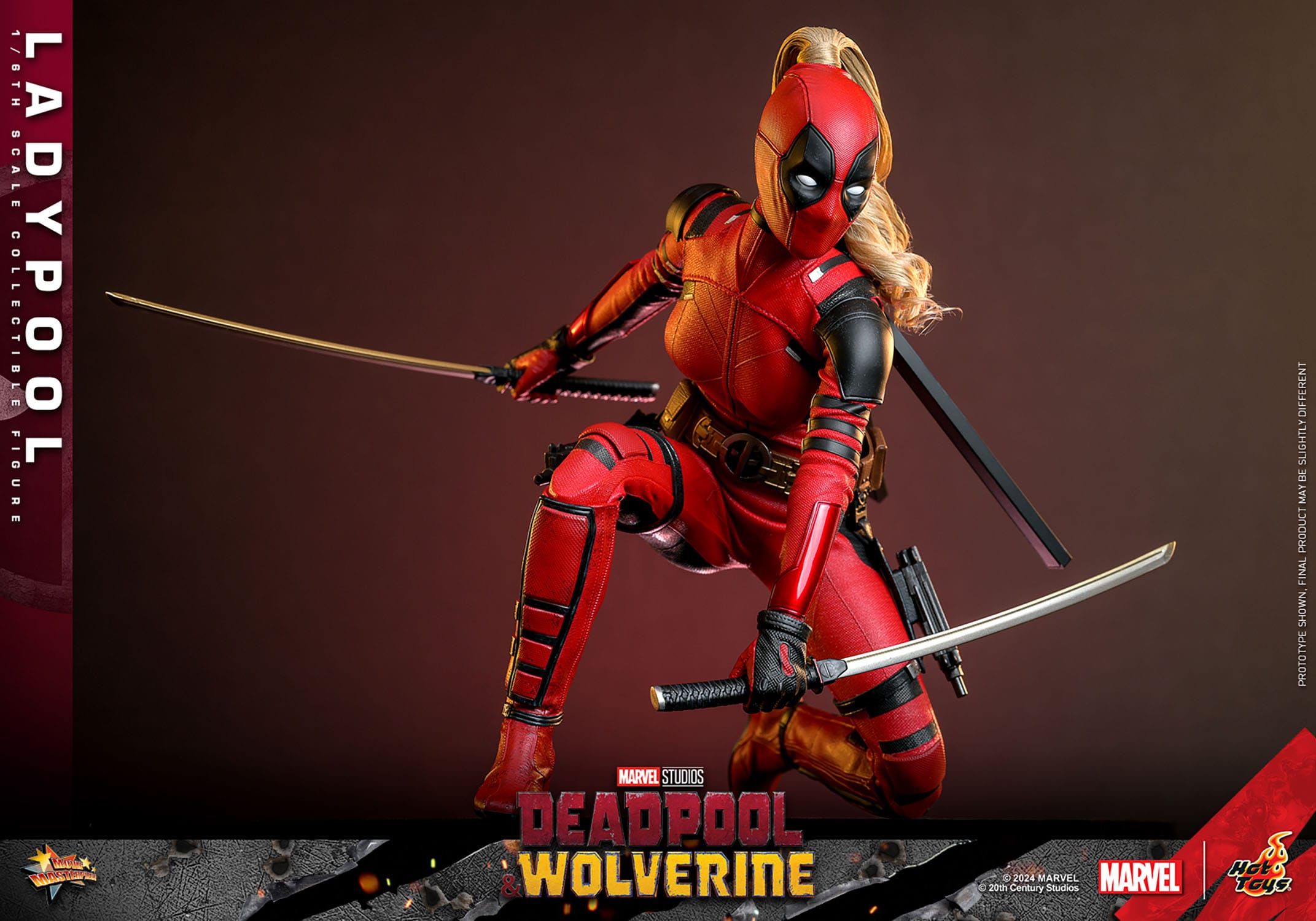 Ladypool Hot Toys MMS747 - Deadpool and Wolverine 1/6 figure