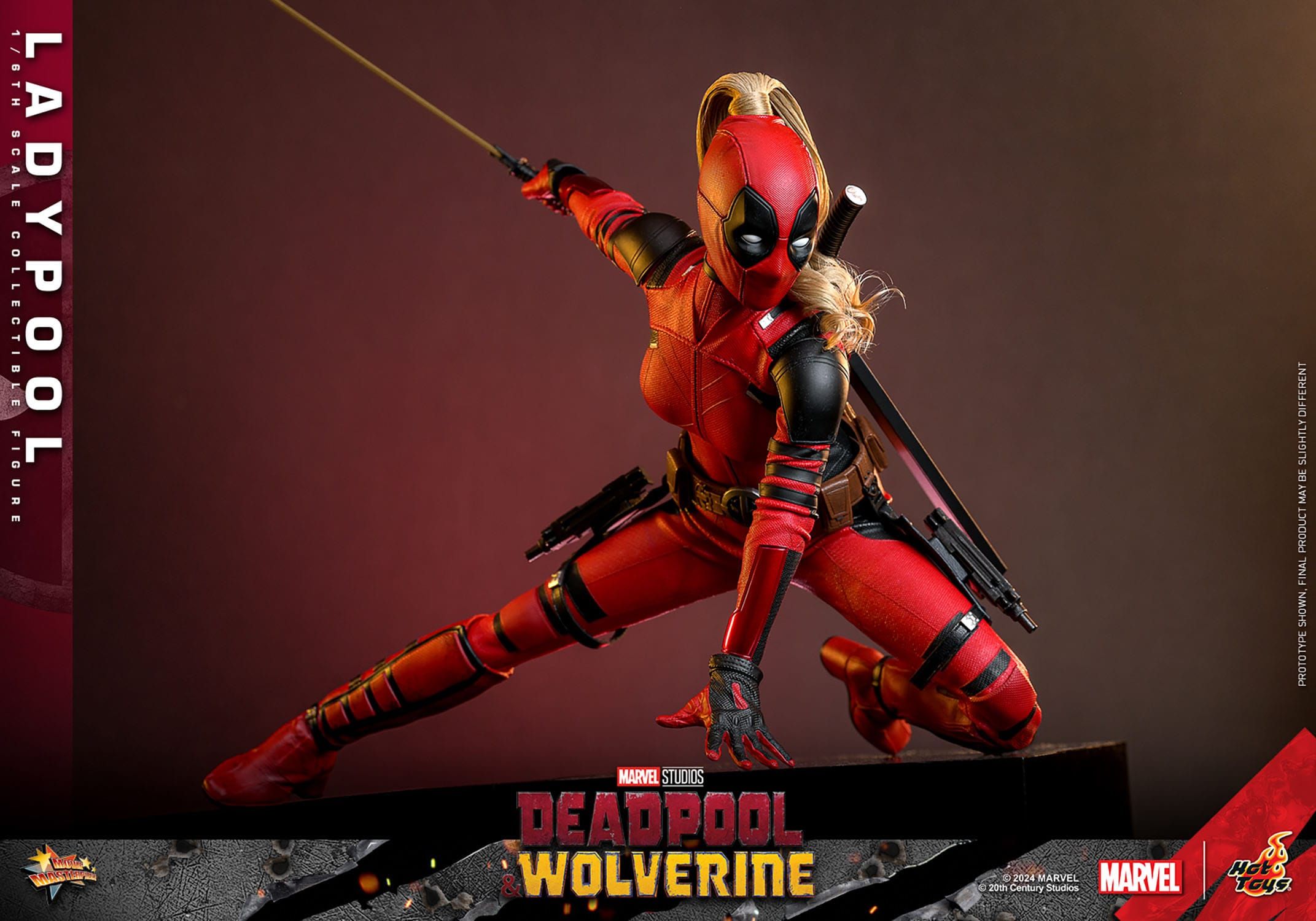Ladypool Hot Toys MMS747 - Deadpool and Wolverine 1/6 figure