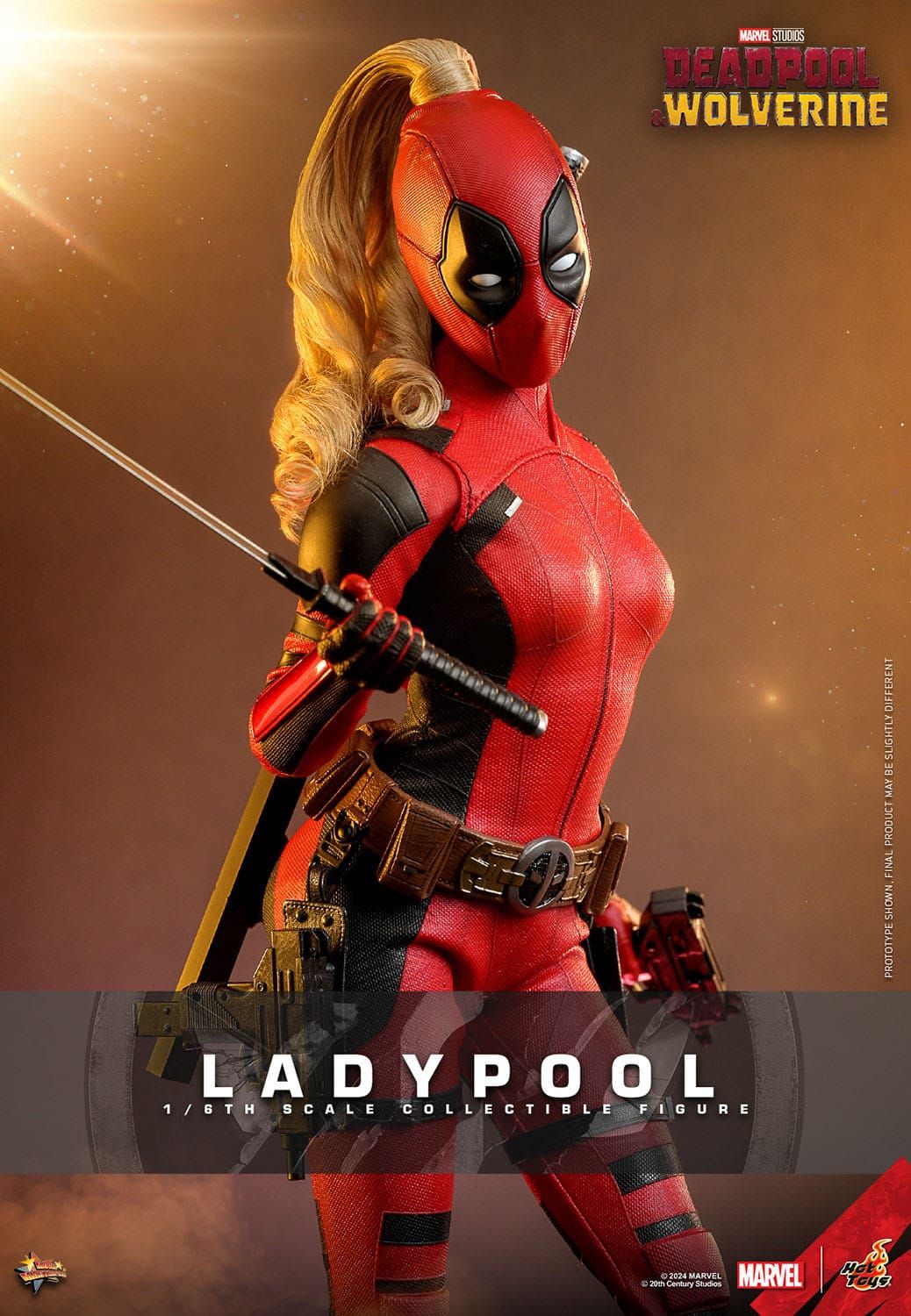 Ladypool Hot Toys MMS747 - Deadpool and Wolverine 1/6 figure