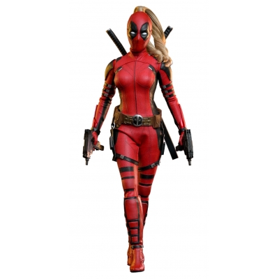 Ladypool Hot Toys MMS747 - figurine 1/6 Deadpool et Wolverine Ladypool Hot Toys MMS747 - figurine 1/6 Deadpool et Wolverine