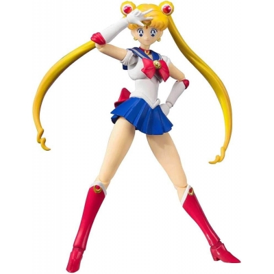 Sailor Moon Animation Color Edition SH Figuarts Bandai - Sailor Moon 14 cm figure