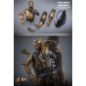 Chewbacca With Disassembled C-3PO Hot Toys MMS766 - figurine 1/6 Star Wars L'Empire Contre-Attaque