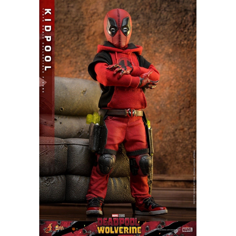 Figurine Deadpool Armure Articulée 16 Cm – Marvel