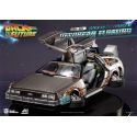 Delorean Time Machine Egg Attack Floating Beast Kingdom - réplique 20 cm Retour Vers Le Futur 2