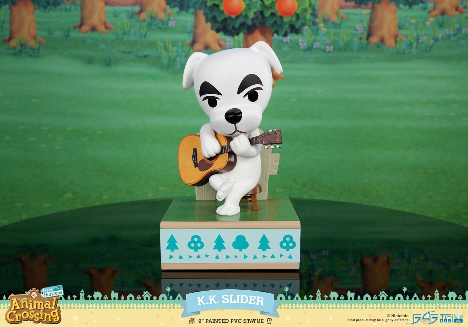 Kk Slider First 4 Figures F4F - Animal Crossing New Horizons 22 cm figure