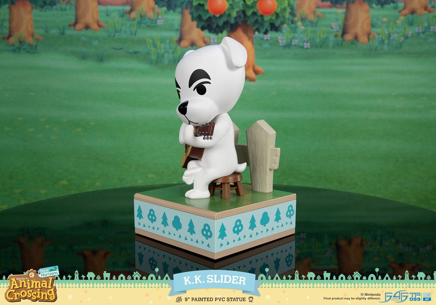 Kk Slider First 4 Figures F4F - Animal Crossing New Horizons 22 cm figure