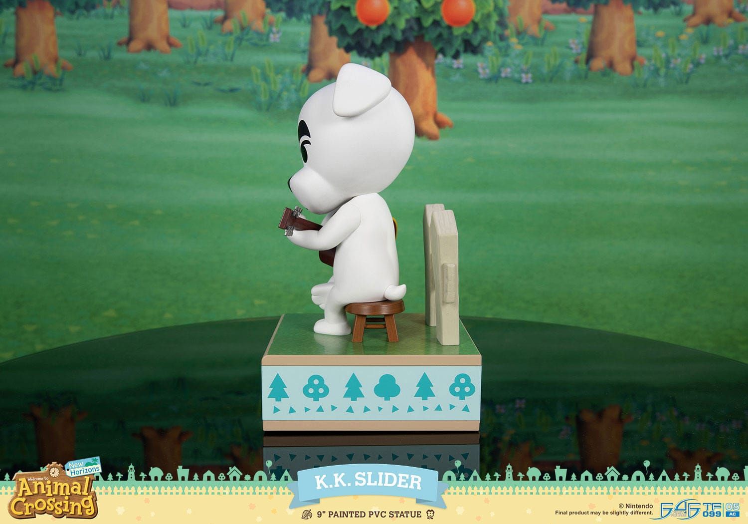 Kk Slider First 4 Figures F4F - Animal Crossing New Horizons 22 cm figure