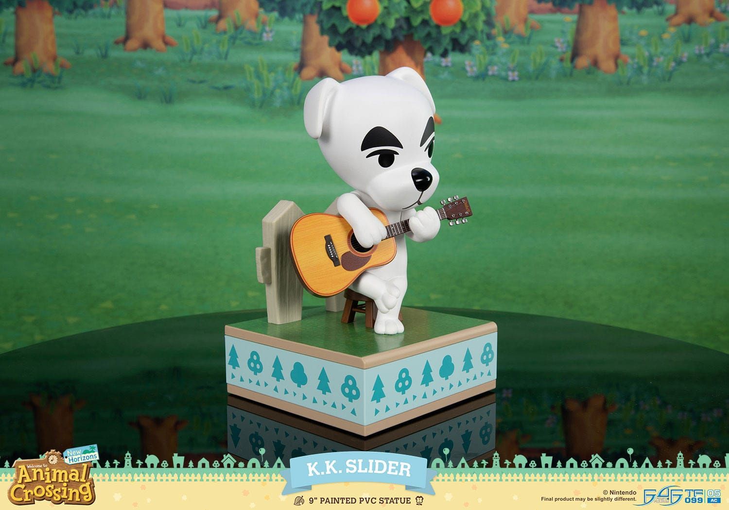 Kk Slider First 4 Figures F4F - Animal Crossing New Horizons 22 cm figure