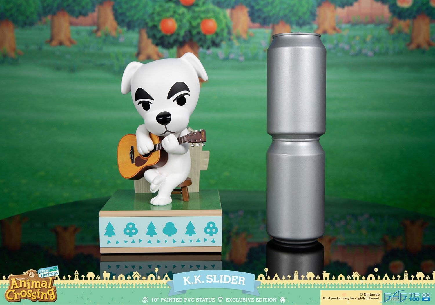 Kk Slider First 4 Figures F4F - Animal Crossing New Horizons 22 cm figure