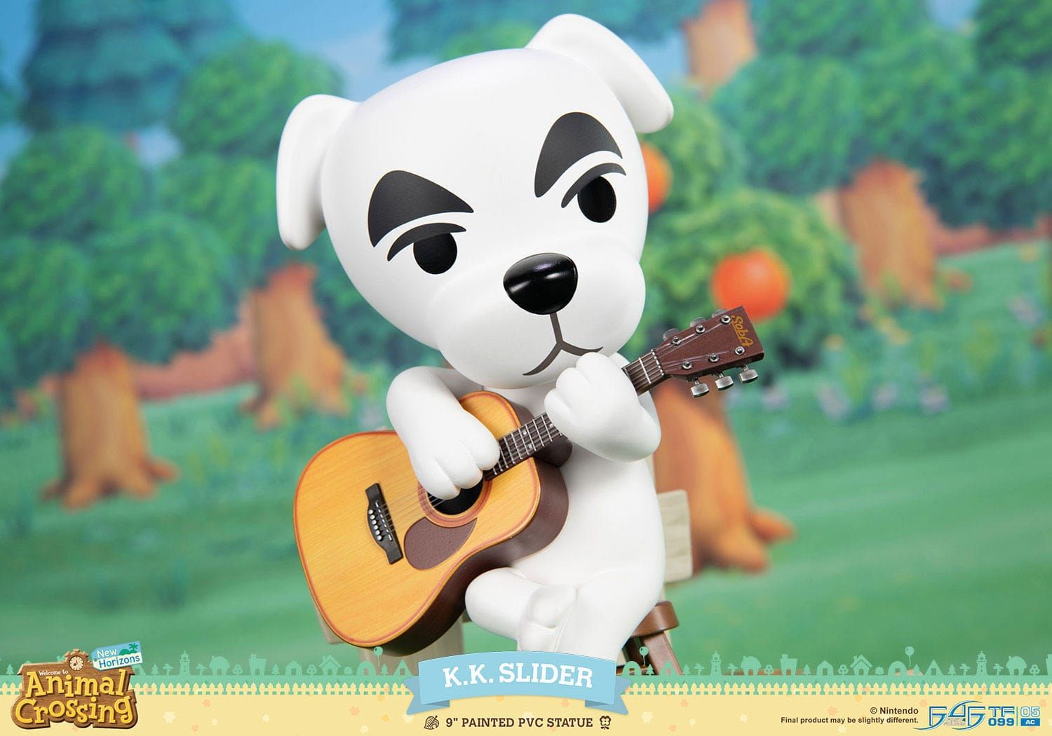Kk Slider First 4 Figures F4F - Animal Crossing New Horizons 22 cm figure