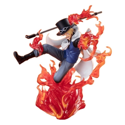 Sabo Fire Fist Rook Check Figuarts Zero Extra Battle Bandai - figurine 19 cm One Piece Sabo Fire Fist Rook Check Figuarts Zero Extra Battle Bandai - figurine 19 cm One Piece