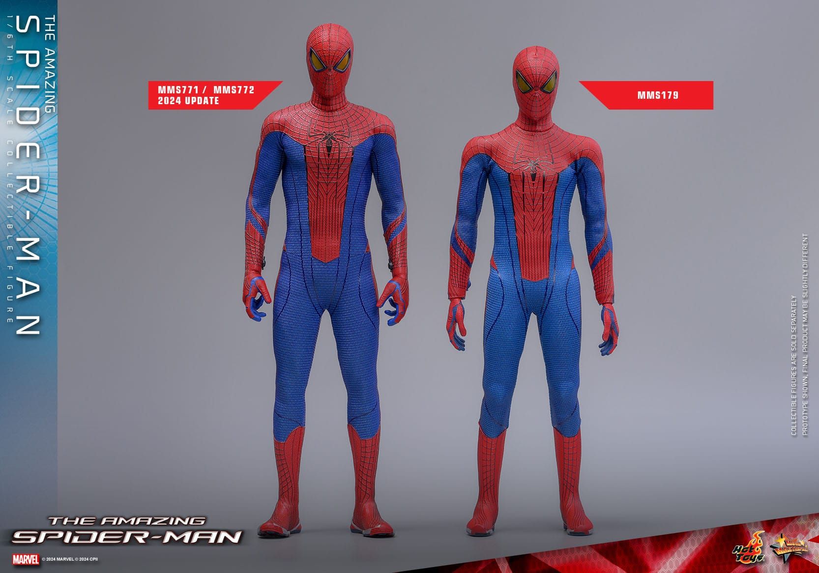 Spider-Man Hot Toys MMS771 - figurine 1/6 The Amazing Spider-Man