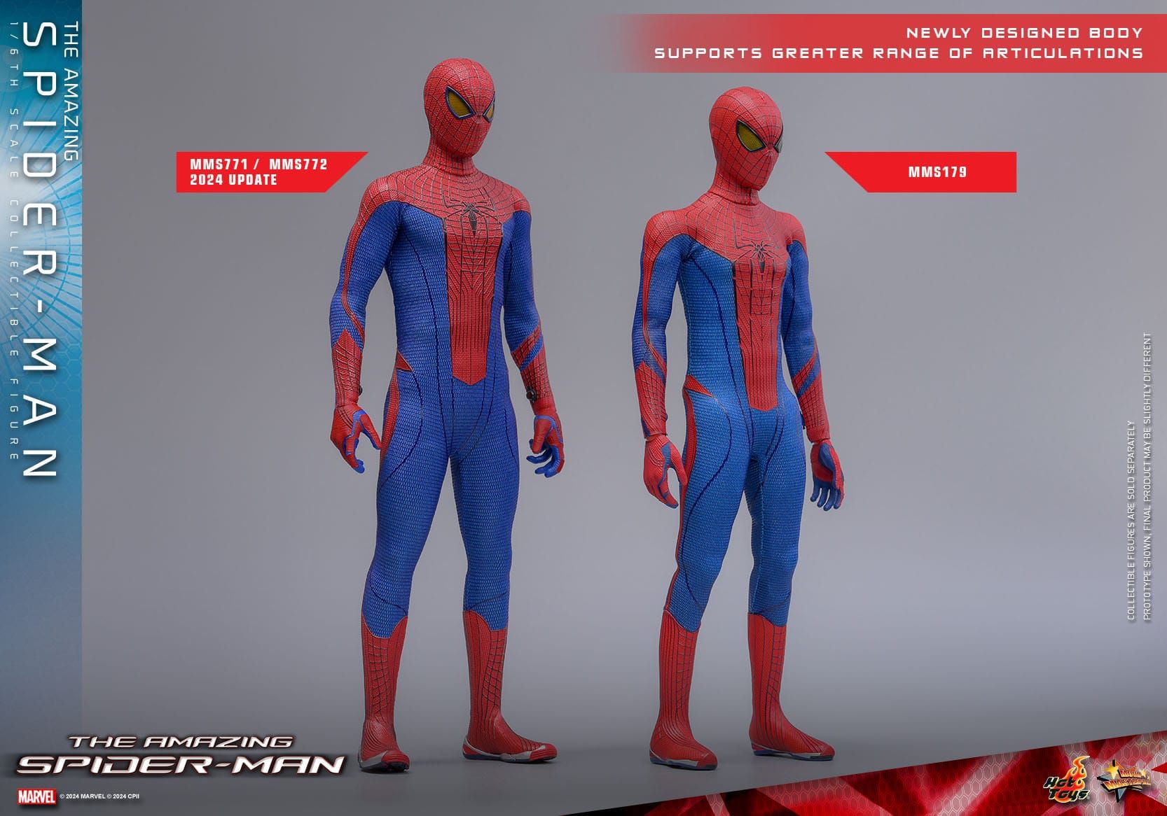 Spider-Man Hot Toys MMS771 - figurine 1/6 The Amazing Spider-Man