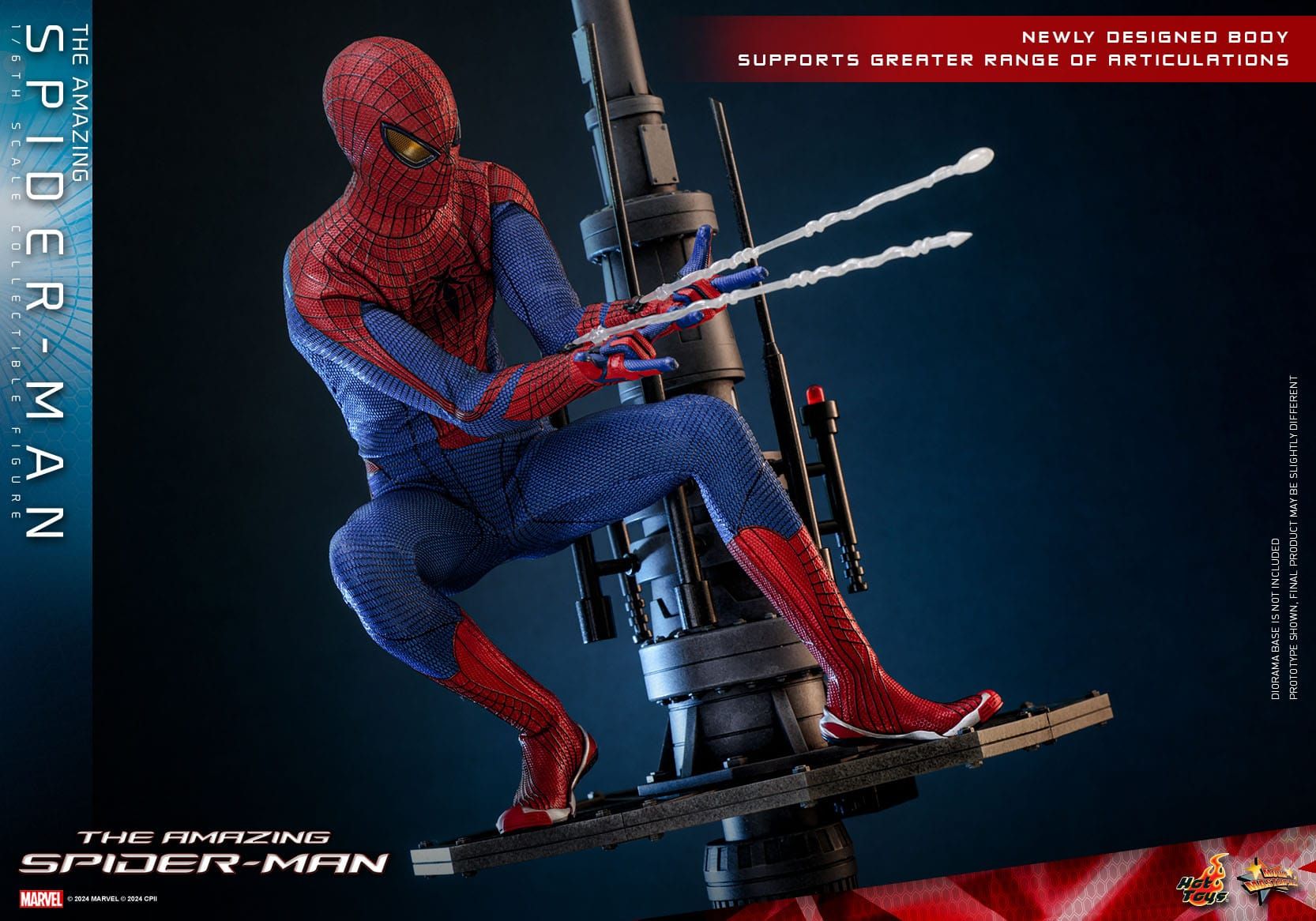 Spider-Man Hot Toys MMS771 - figurine 1/6 The Amazing Spider-Man