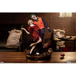 The Joker And Harley Quinn Mythos Lawless Love Sideshow Collectibles - statue 1/5 DC Comics