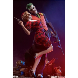 The Joker And Harley Quinn Mythos Lawless Love Sideshow Collectibles - statue 1/5 DC Comics