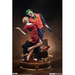 The Joker And Harley Quinn Mythos Lawless Love Sideshow Collectibles - statue 1/5 DC Comics