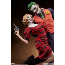 The Joker And Harley Quinn Mythos Lawless Love Sideshow Collectibles - statue 1/5 DC Comics