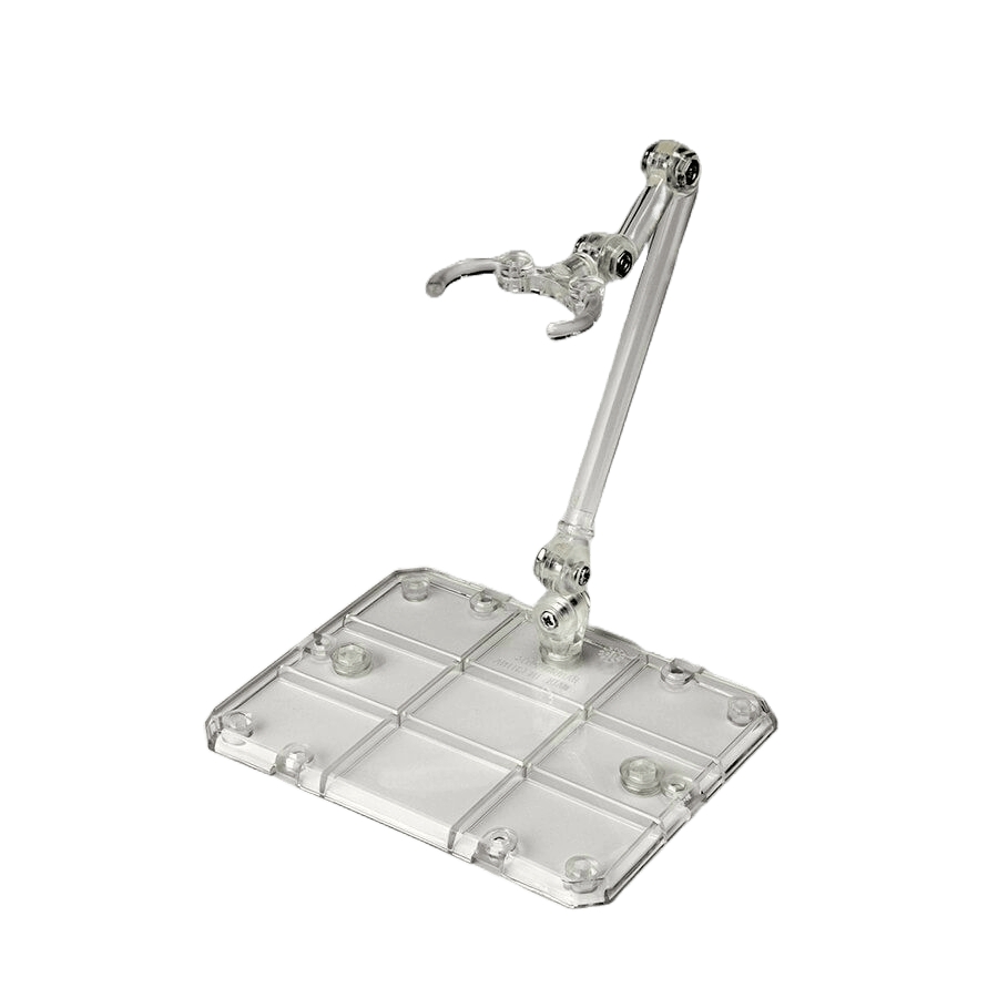 TAMASHII NATIONS Bandai Stage Base Espositiva Trasparente Blu – Action Figure – Altezza 12,7 Cm, Set Combinabile
