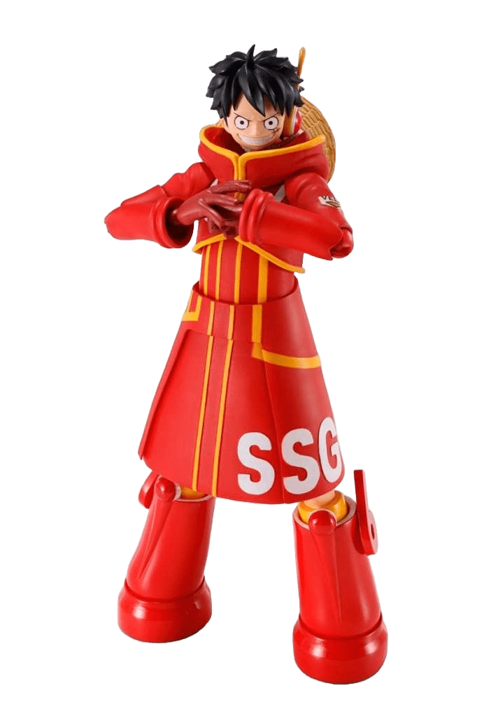 Megahouse Monkey D. Rufy Figura Lookup Ver. Future Island Egghead One Piece - Statuetta Da Colleione In PVC, Super Dettagliata, Regalo Per Fan