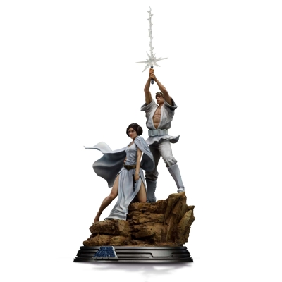 Luke et Leia Deluxe Art Scale Iron Studios - statue 1/10 Star Wars Un Nouvel Espoir Luke et Leia Deluxe Art Scale Iron Studios - statue 1/10 Star Wars Un Nouvel Espoir