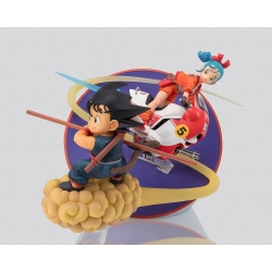 Son Goku and Bulma Figuarts Zero Bandai - Dragon Ball 18 cm figuren