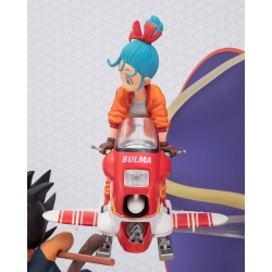 Son Goku and Bulma Figuarts Zero Bandai - Dragon Ball 18 cm figuren