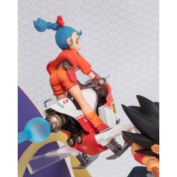 Son Goku and Bulma Figuarts Zero Bandai - Dragon Ball 18 cm figuren