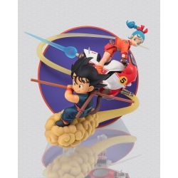 Son Goku and Bulma Figuarts Zero Bandai - Dragon Ball 18 cm figuren