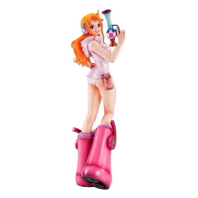 Nami Evolutionary History Portrait of Pirates POP Megahouse - figurine One Piece 24 cm