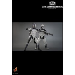 Clone Commander Wolffe Hot Toys TMS141 - figurine Star Wars Clone Wars 1/6