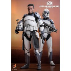 Clone Commander Wolffe Hot Toys TMS141 - figurine Star Wars Clone Wars 1/6