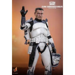 Clone Commander Wolffe Hot Toys TMS141 - figurine Star Wars Clone Wars 1/6