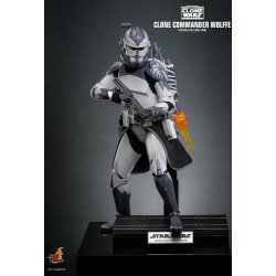 Clone Commander Wolffe Hot Toys TMS141 - figurine Star Wars Clone Wars 1/6