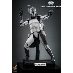 Clone Commander Wolffe Hot Toys TMS141 - figurine Star Wars Clone Wars 1/6