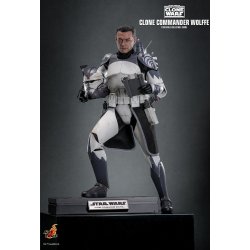 Clone Commander Wolffe Hot Toys TMS141 - figurine Star Wars Clone Wars 1/6