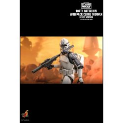 104th Battalion Wolfpack Clone Trooper Hot Toys - Deluxe - TMS143 - Star Wars Clone Wars actiefiguur 1/6
