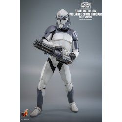 104th Battalion Wolfpack Clone Trooper Hot Toys - Deluxe - TMS143 - figurine Star Wars Clone Wars 1/6