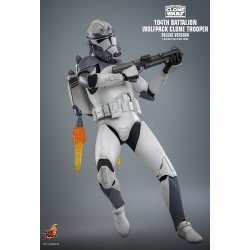 104th Battalion Wolfpack Clone Trooper Hot Toys - Deluxe - TMS143 - figurine Star Wars Clone Wars 1/6