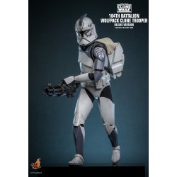 104th Battalion Wolfpack Clone Trooper Hot Toys - Deluxe - TMS143 - Star Wars Clone Wars actiefiguur 1/6