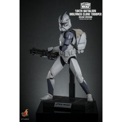104th Battalion Wolfpack Clone Trooper Hot Toys - Deluxe - TMS143 - figurine Star Wars Clone Wars 1/6
