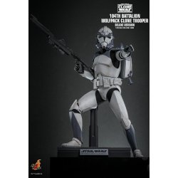 104th Battalion Wolfpack Clone Trooper Hot Toys - Deluxe - TMS143 - Star Wars Clone Wars actiefiguur 1/6