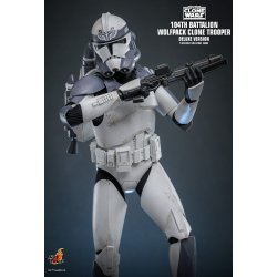 104th Battalion Wolfpack Clone Trooper Hot Toys - Deluxe - TMS143 - figurine Star Wars Clone Wars 1/6