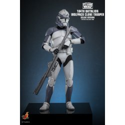 104th Battalion Wolfpack Clone Trooper Hot Toys - Deluxe - TMS143 - Star Wars Clone Wars actiefiguur 1/6