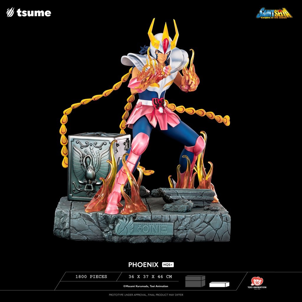 Statue Ikki Du Phenix Tsume HQS+ (Saint Seiya)