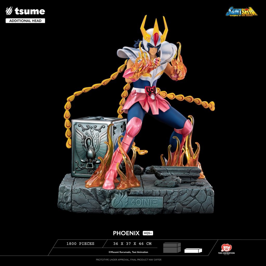 Statue Ikki Du Phenix Tsume HQS+ (Saint Seiya)