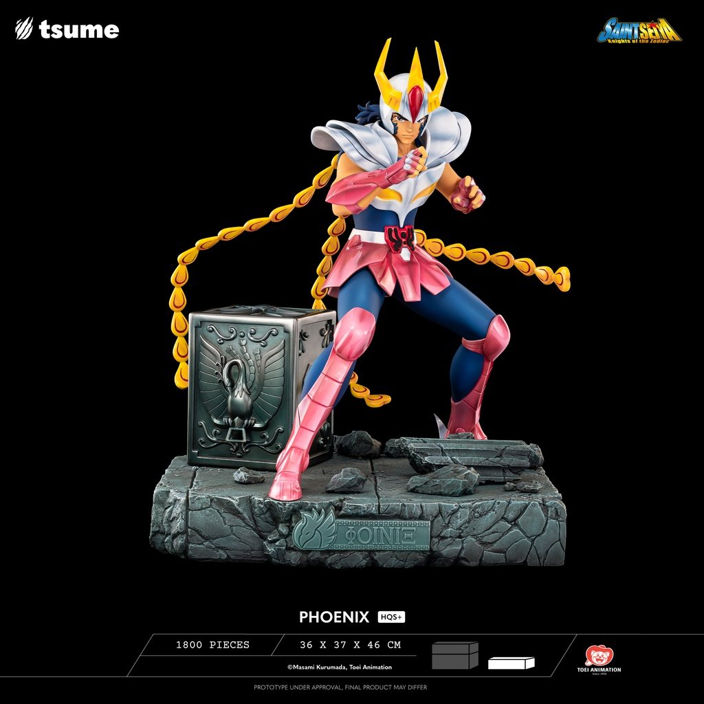 Statue Ikki Du Phenix Tsume HQS+ (Saint Seiya)