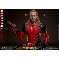 Nicepool Hot Toys mms788 - figurine Deadpool et Wolverine 1/6
